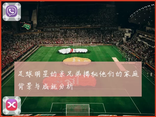 足球明星的亲兄弟揭秘他们的家庭背景与成就分析