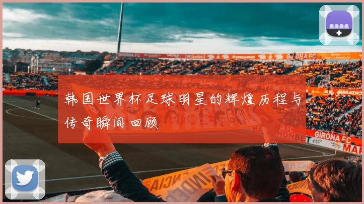 韩国世界杯足球明星的辉煌历程与传奇瞬间回顾